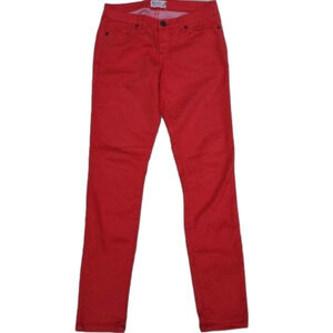 Scarlet boulevard red skinny jeans